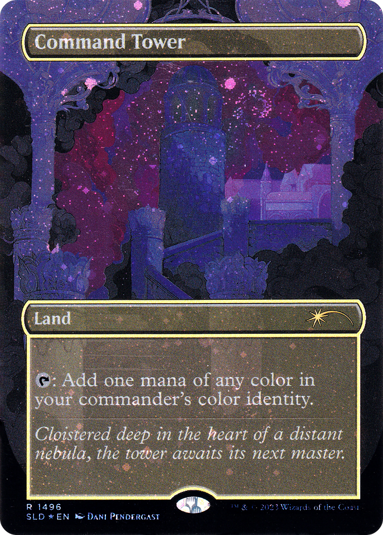 Command Tower (Galaxy Foil) [Secret Lair Drop Series] | Deep Dive Games St. Marys