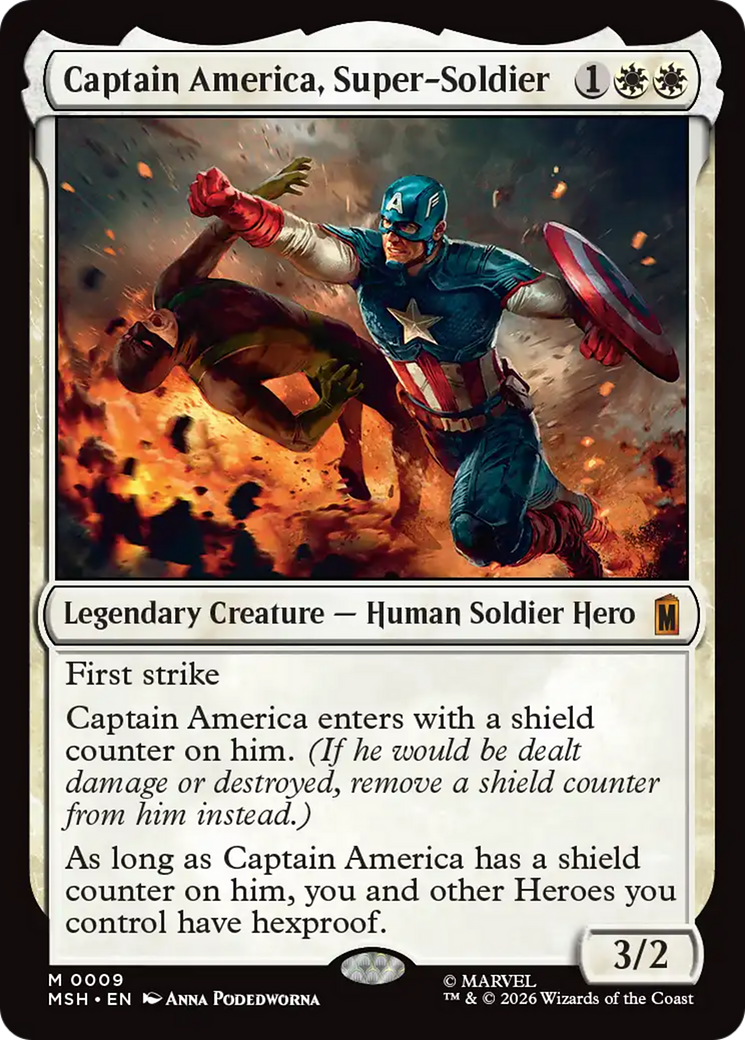 Captain America, Super-Soldier [Marvel Super Heroes] | Deep Dive Games St. Marys
