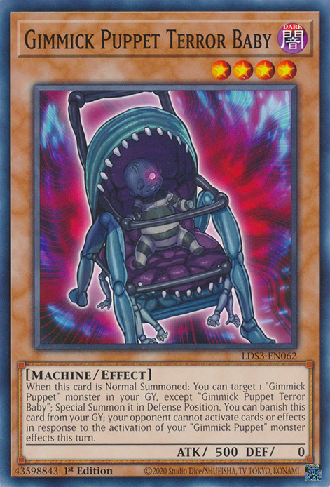 Gimmick Puppet Terror Baby [LDS3-EN062] Common | Deep Dive Games St. Marys