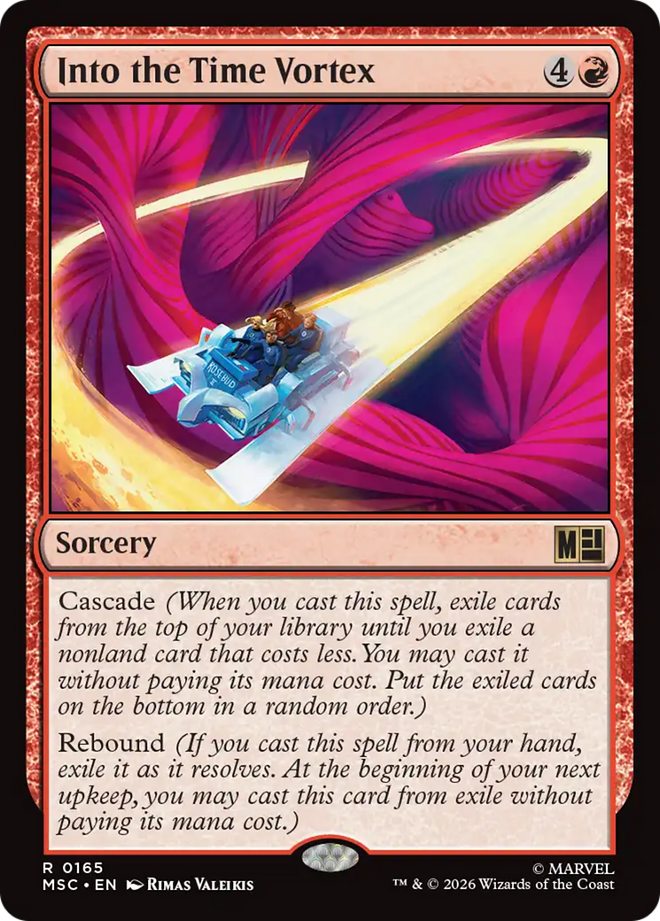 Into the Time Vortex (Surge Foil) [Marvel Super Heroes Commander] | Deep Dive Games St. Marys
