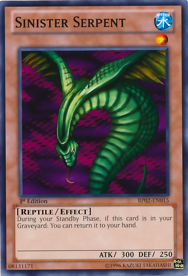 Sinister Serpent [BP02-EN015] Common | Deep Dive Games St. Marys