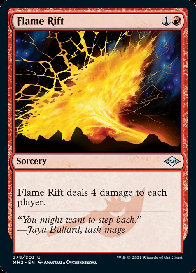Flame Rift (Foil Etched) [Modern Horizons 2] | Deep Dive Games St. Marys
