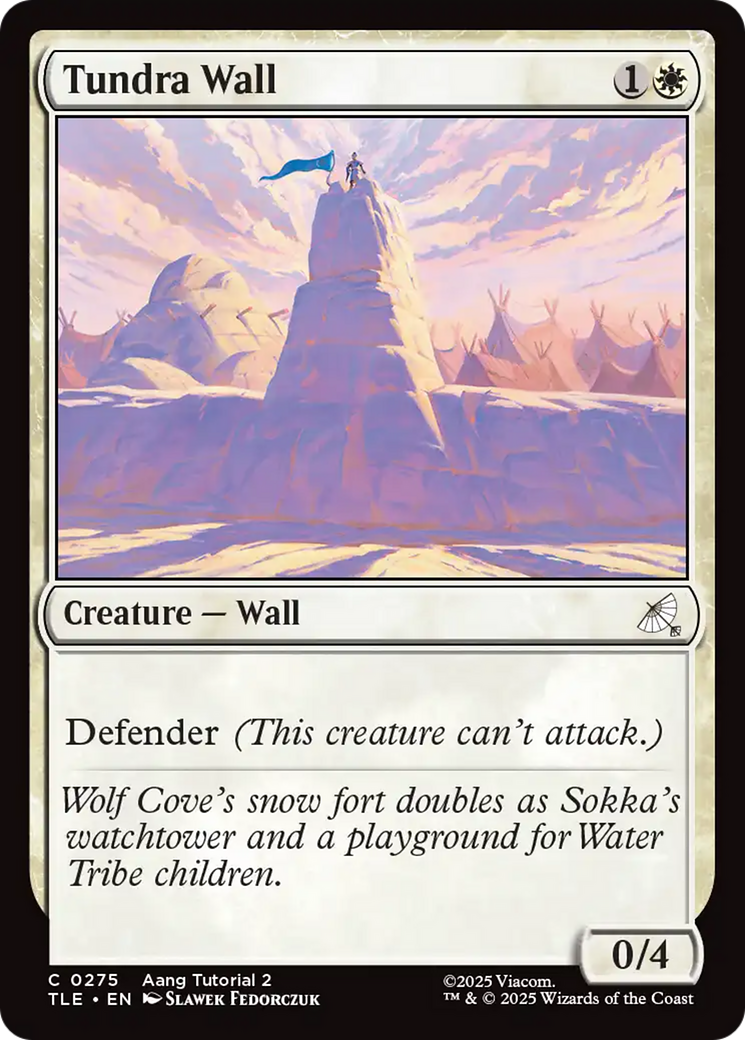 Tundra Wall (0275) [Avatar: The Last Airbender: Eternal-Legal] | Deep Dive Games St. Marys