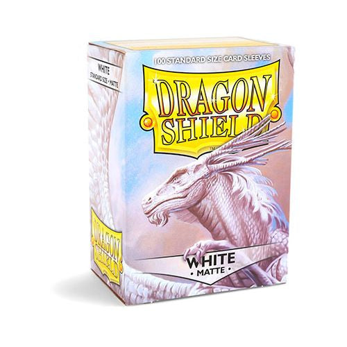 Dragon Shield Matte Sleeves- White | Deep Dive Games St. Marys
