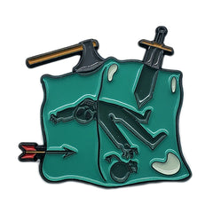 Old School Dice Collectable Pins | Deep Dive Games St. Marys