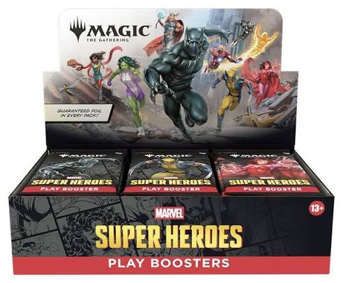 Magic: The Gathering - Marvel Super Heroes Play Booster Box | Deep Dive Games St. Marys