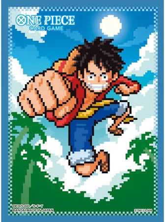 One Piece Card Game Sleves: Pixel Luffy | Deep Dive Games St. Marys