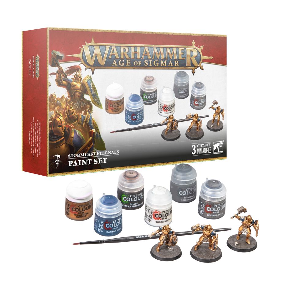 Stormcast Eternals + Paint Set | Deep Dive Games St. Marys