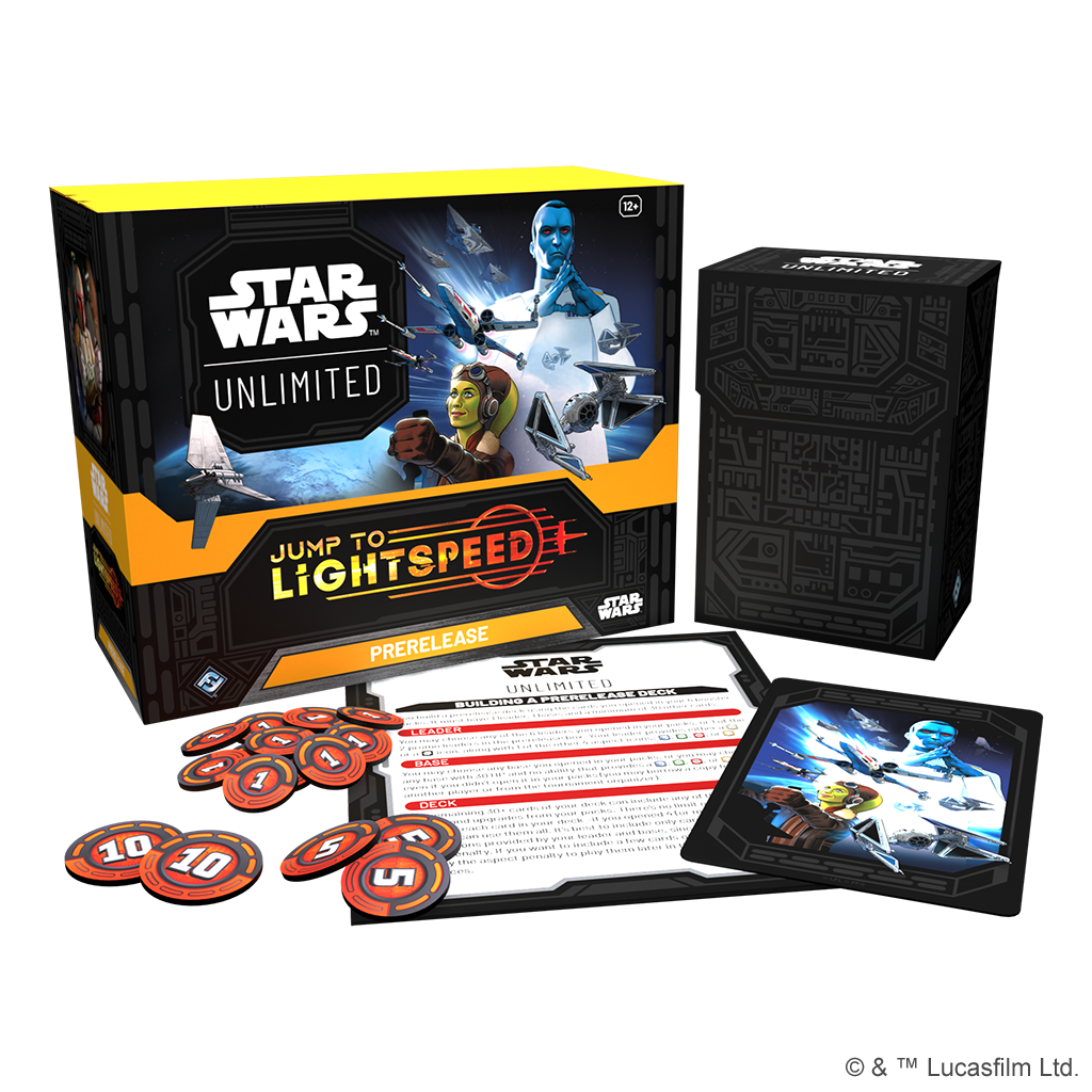 Star Wars: Unlimited – Jump to Lightspeed: Prerelease Box | Deep Dive Games St. Marys