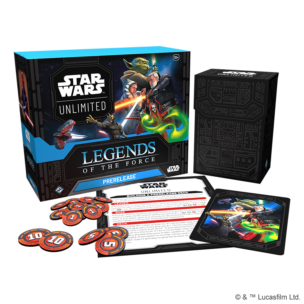 Star Wars Unlimited: Legends of the Force Pre-Release Kit | Deep Dive Games St. Marys