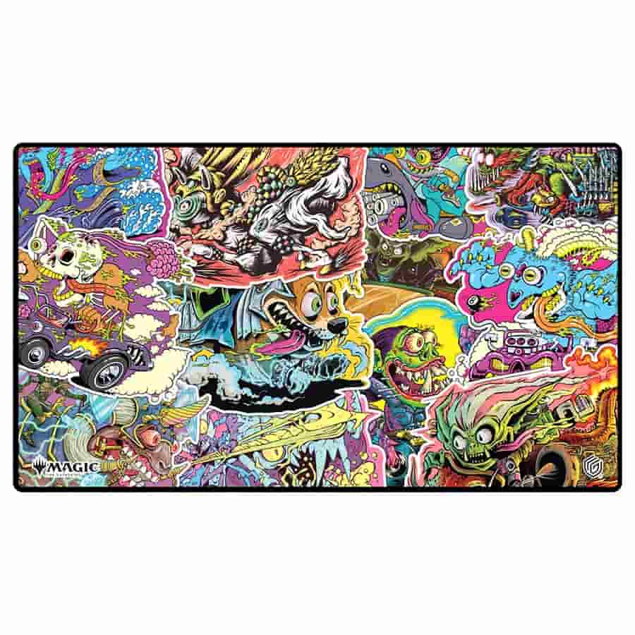 MAGIC THE GATHERING: ULTIMATE GUARD PLAYMAT: AETHERDRIFT: REVVED-UP RACERS | Deep Dive Games St. Marys