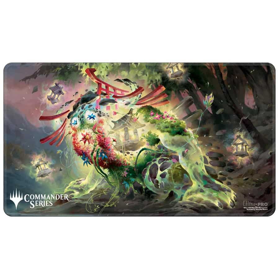 ULTRA PRO: MAGIC THE GATHERING: COMMANDER SERIES (Q2 2024 ALLIED COLOR): HOLOFOIL PLAYMAT: GO-SHINTAI | Deep Dive Games St. Marys