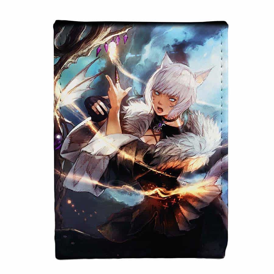 ULTRA PRO: MAGIC THE GATHERING: UNIVERSES BEYOND: FINAL FANTASY: Q4 ALCOVE FLIP DECK BOX PREMIUM Y'SHTOLA RHUL | Deep Dive Games St. Marys