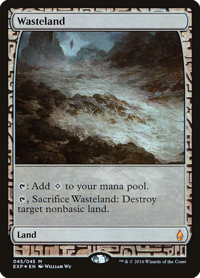 Wasteland [Zendikar Expeditions] | Deep Dive Games St. Marys