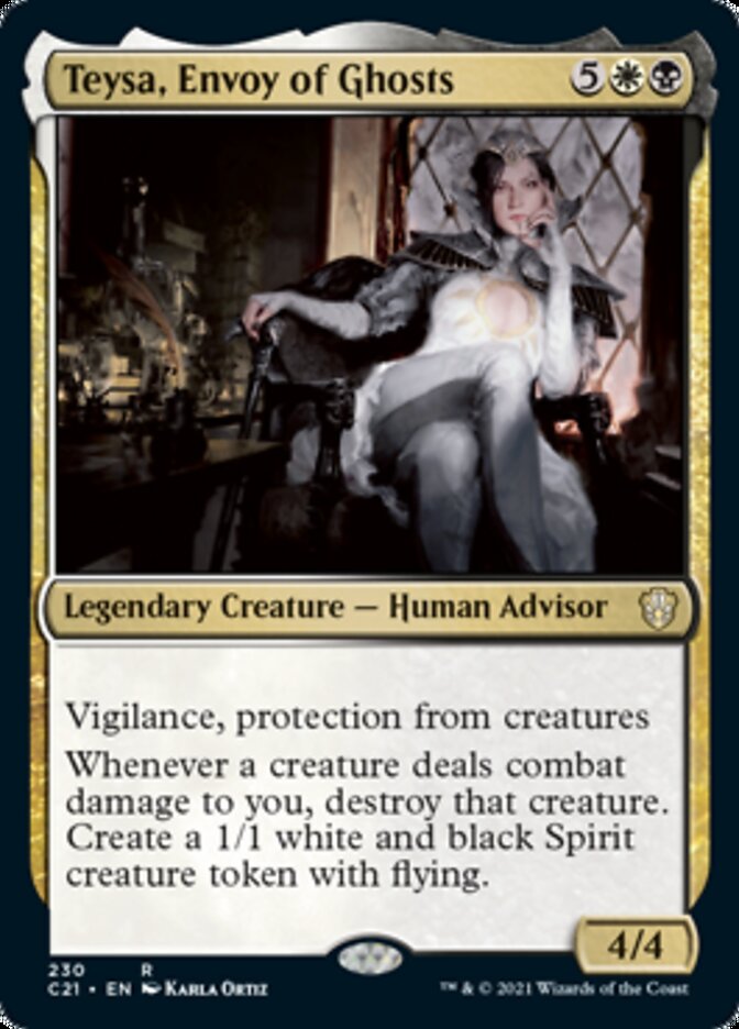 Teysa, Envoy of Ghosts [Commander 2021] | Deep Dive Games St. Marys
