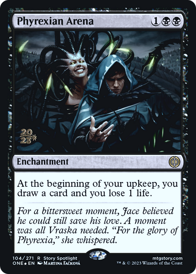 Phyrexian Arena [Phyrexia: All Will Be One Prerelease Promos] | Deep Dive Games St. Marys