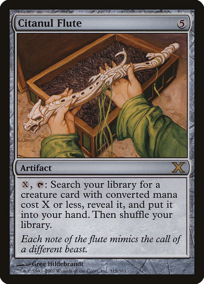 Citanul Flute [Tenth Edition] | Deep Dive Games St. Marys