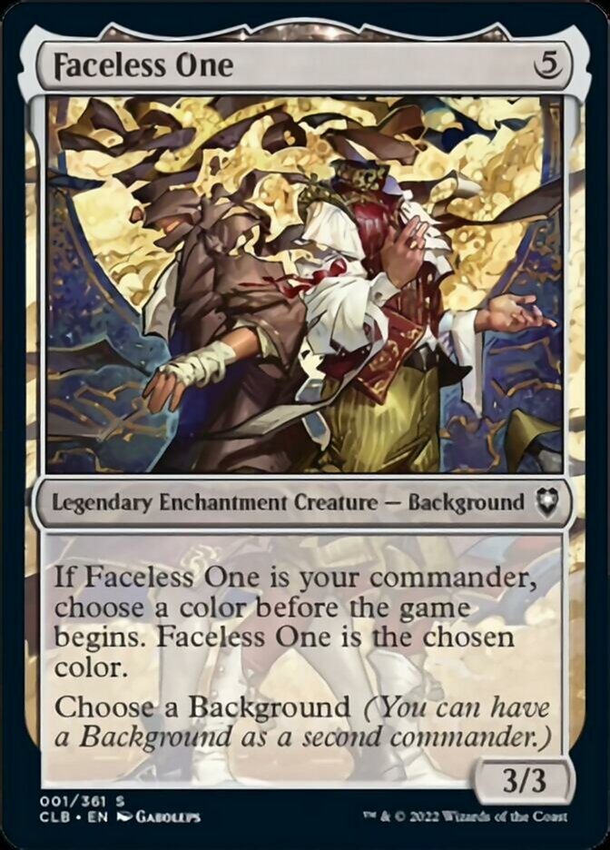 Faceless One [Commander Legends: Battle for Baldur's Gate] | Deep Dive Games St. Marys