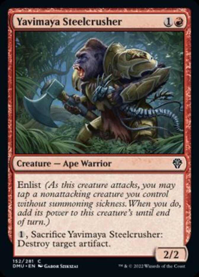 Yavimaya Steelcrusher [Dominaria United] | Deep Dive Games St. Marys