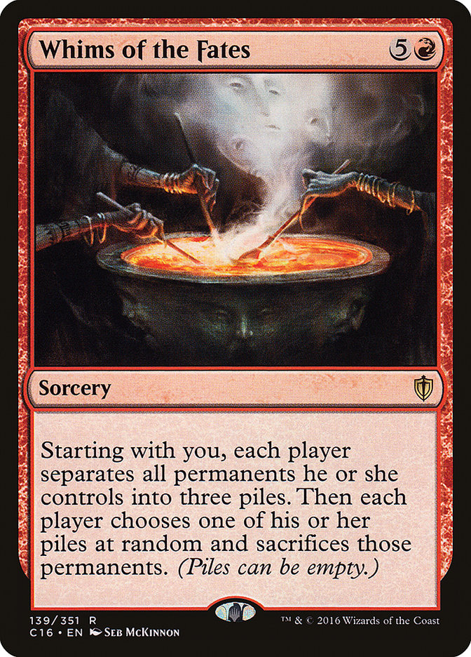 Whims of the Fates [Commander 2016] | Deep Dive Games St. Marys