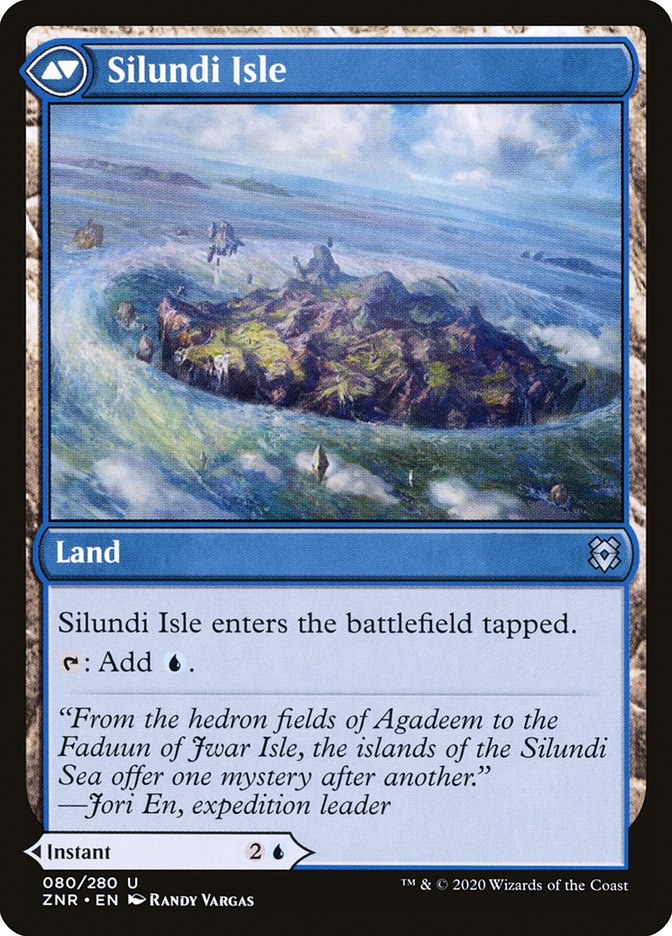 Silundi Vision // Silundi Isle [Zendikar Rising] | Deep Dive Games St. Marys