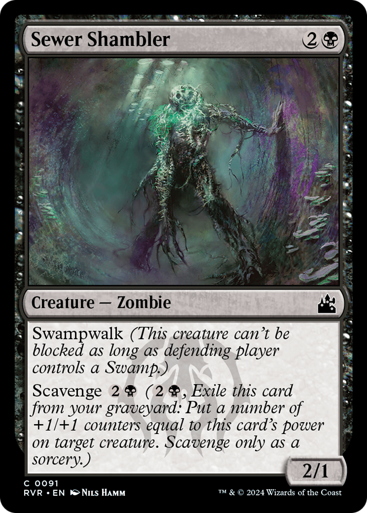 Sewer Shambler [Ravnica Remastered] | Deep Dive Games St. Marys