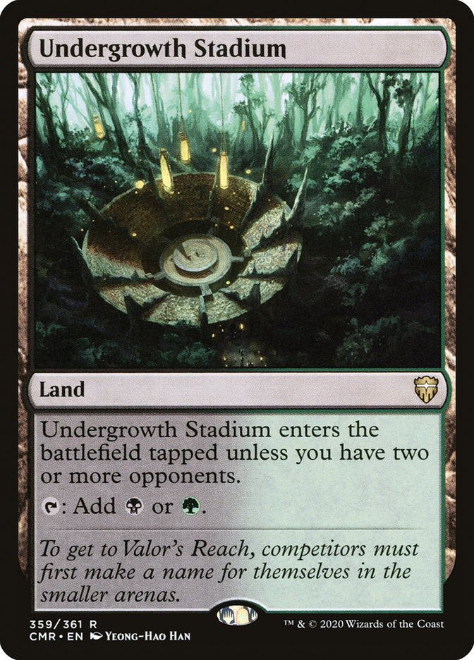 Undergrowth Stadium [Commander Legends] | Deep Dive Games St. Marys