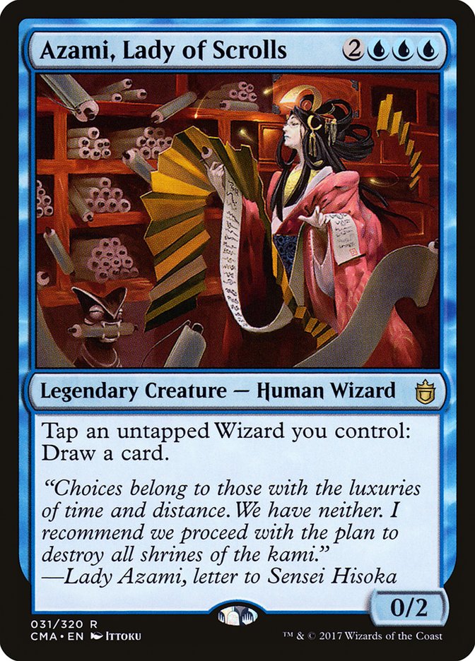 Azami, Lady of Scrolls [Commander Anthology] | Deep Dive Games St. Marys
