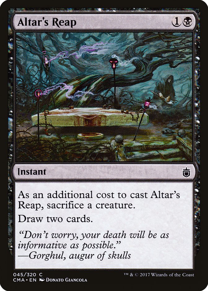 Altar's Reap [Commander Anthology] | Deep Dive Games St. Marys