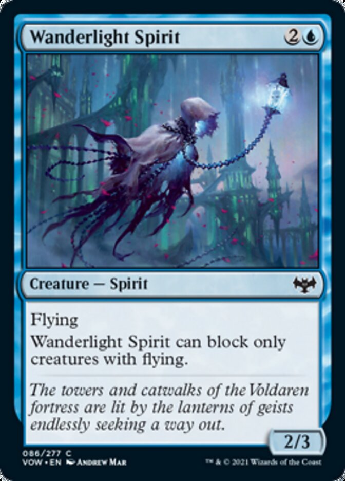 Wanderlight Spirit [Innistrad: Crimson Vow] | Deep Dive Games St. Marys