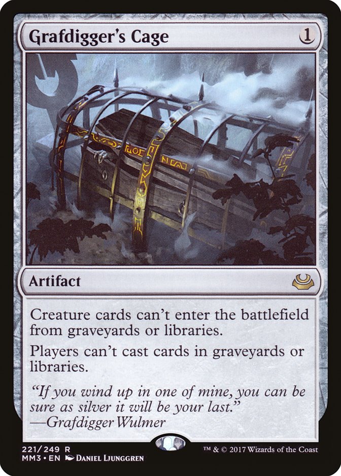 Grafdigger's Cage [Modern Masters 2017] | Deep Dive Games St. Marys