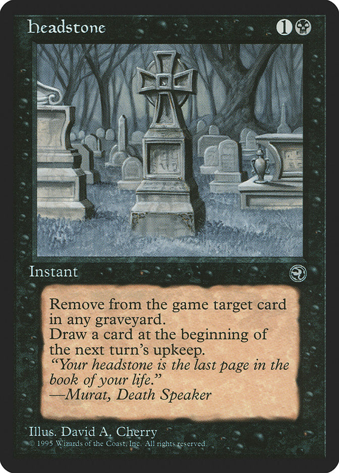 Headstone [Homelands] | Deep Dive Games St. Marys