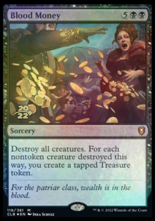 Blood Money [Commander Legends: Battle for Baldur's Gate Prerelease Promos] | Deep Dive Games St. Marys