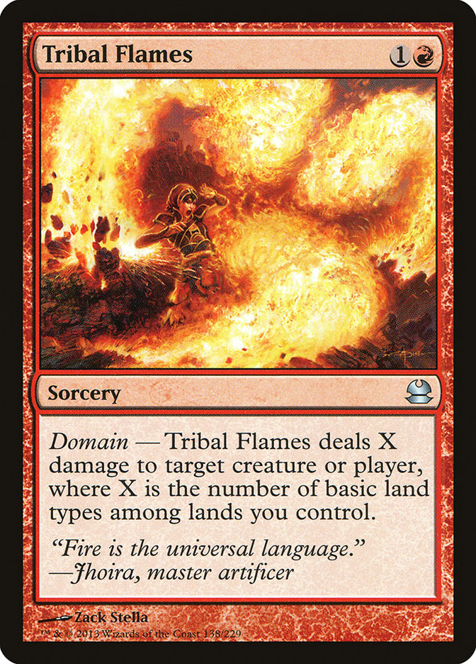 Tribal Flames [Modern Masters] | Deep Dive Games St. Marys