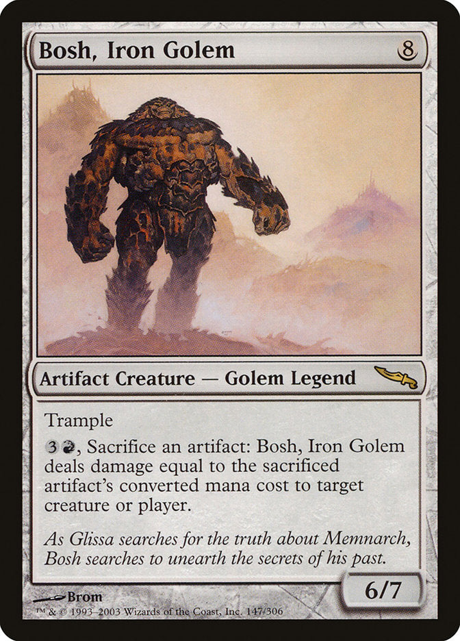 Bosh, Iron Golem [Mirrodin] | Deep Dive Games St. Marys