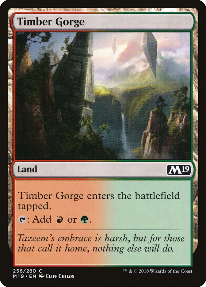 Timber Gorge [Core Set 2019] | Deep Dive Games St. Marys
