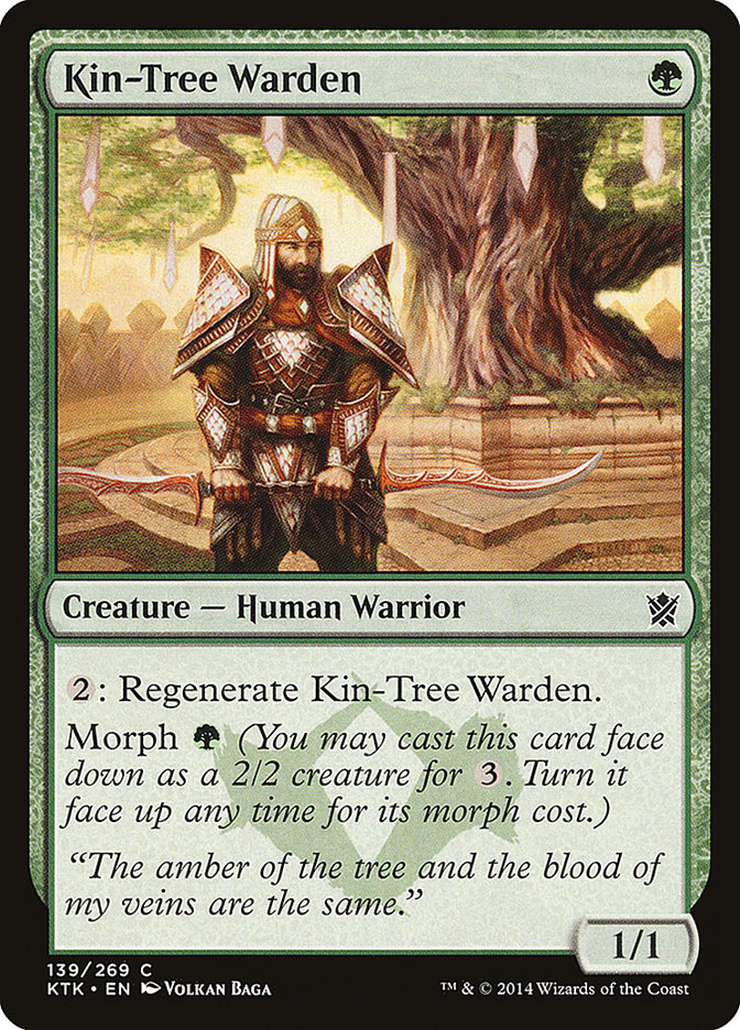 Kin-Tree Warden [Khans of Tarkir] | Deep Dive Games St. Marys