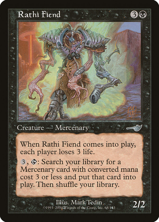 Rathi Fiend [Nemesis] | Deep Dive Games St. Marys