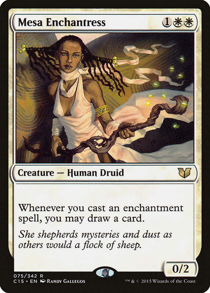 Mesa Enchantress [Commander 2015] | Deep Dive Games St. Marys