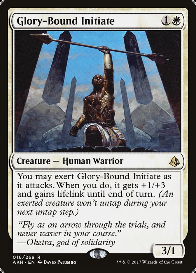 Glory-Bound Initiate [Amonkhet] | Deep Dive Games St. Marys