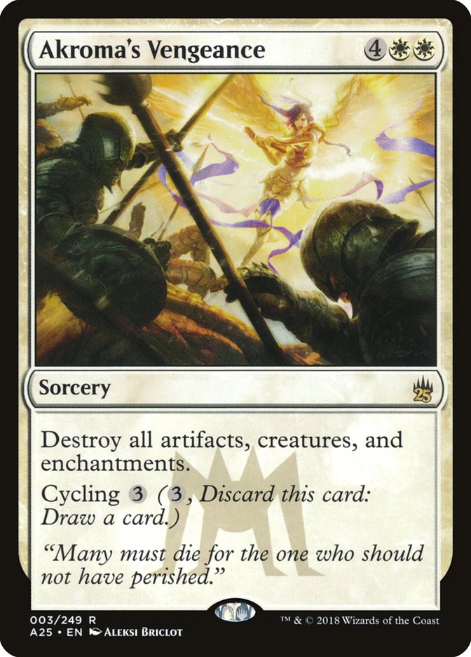 Akroma's Vengeance [Masters 25] | Deep Dive Games St. Marys