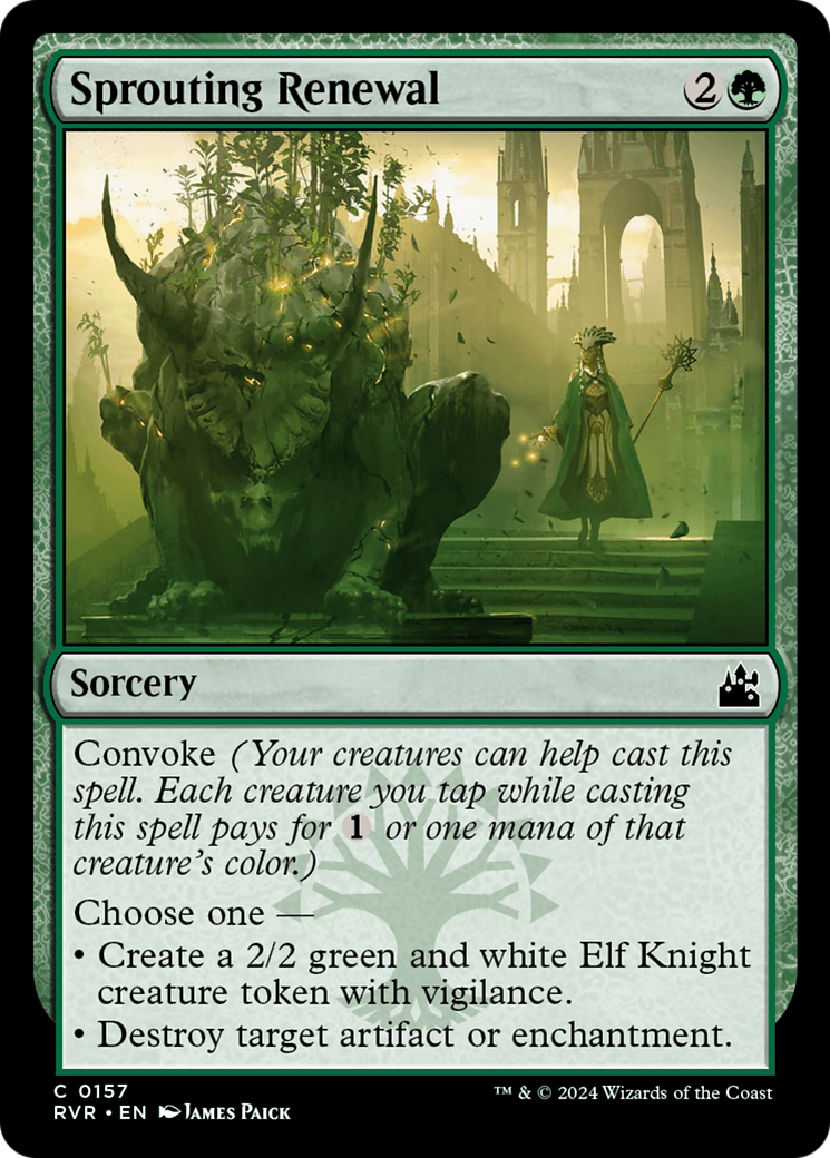 Sprouting Renewal [Ravnica Remastered] | Deep Dive Games St. Marys