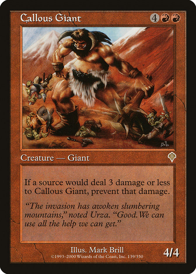 Callous Giant [Invasion] | Deep Dive Games St. Marys