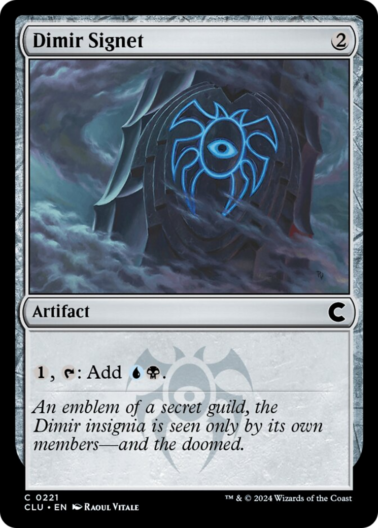Dimir Signet [Ravnica: Clue Edition] | Deep Dive Games St. Marys