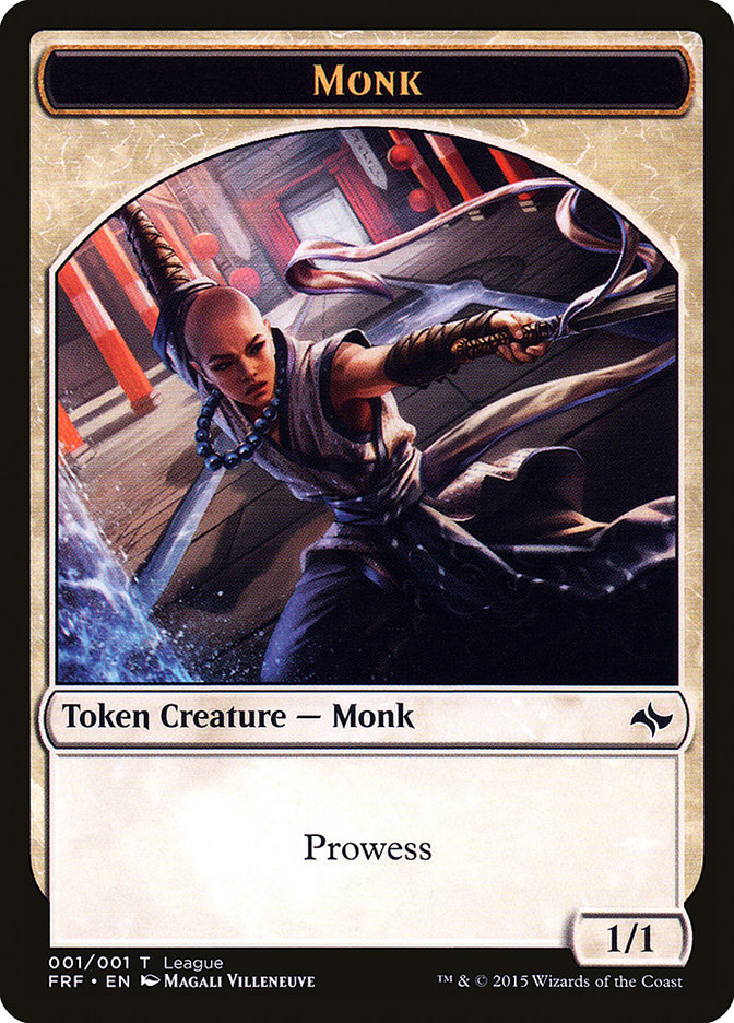 Monk Token [League Tokens 2015] | Deep Dive Games St. Marys