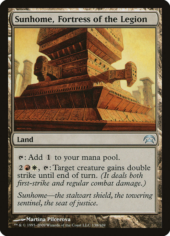 Sunhome, Fortress of the Legion [Planechase] | Deep Dive Games St. Marys