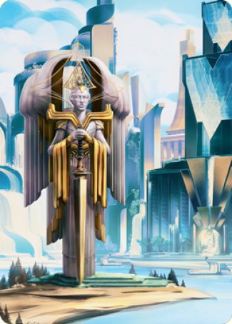 Island Art Card [Streets of New Capenna Art Series] | Deep Dive Games St. Marys