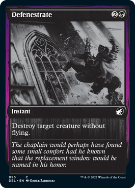 Defenestrate [Innistrad: Double Feature] | Deep Dive Games St. Marys
