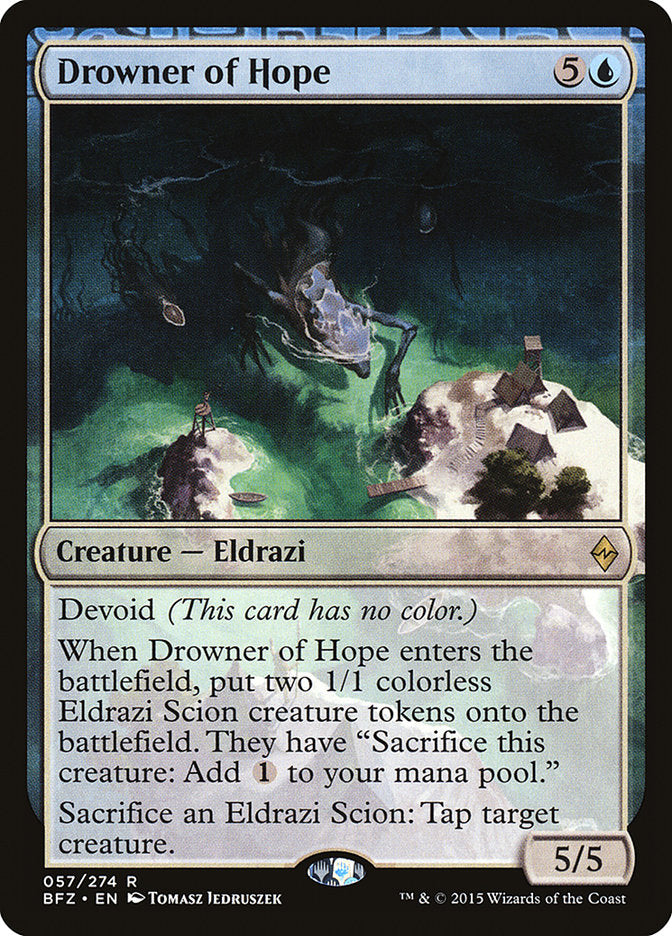 Drowner of Hope [Battle for Zendikar] | Deep Dive Games St. Marys