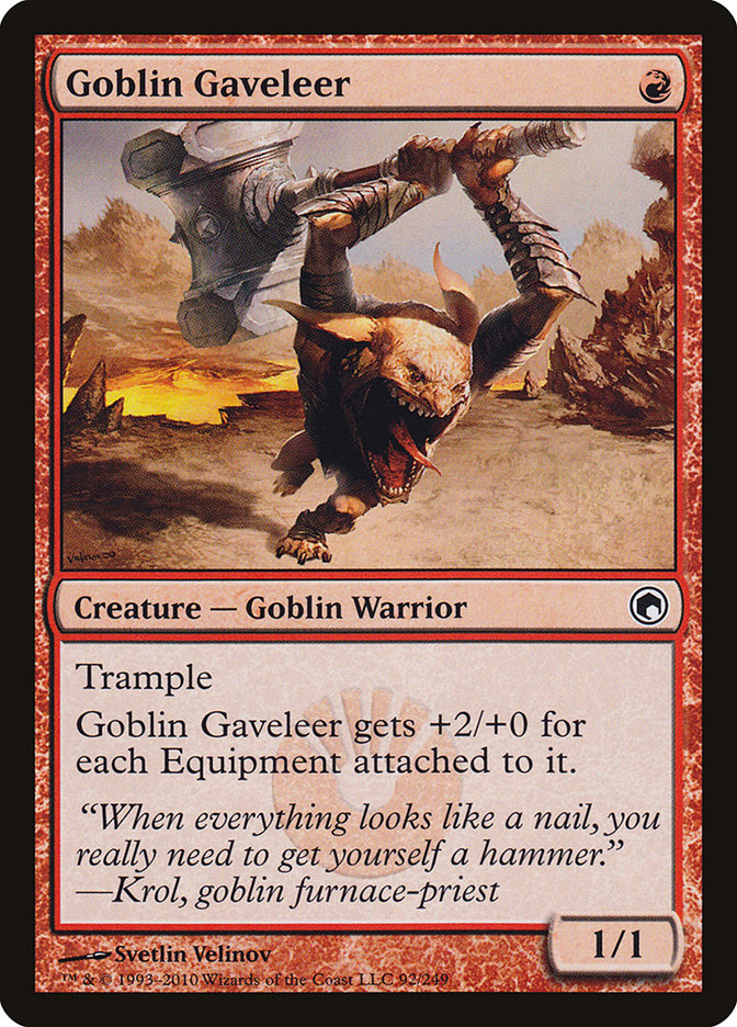 Goblin Gaveleer [Scars of Mirrodin] | Deep Dive Games St. Marys